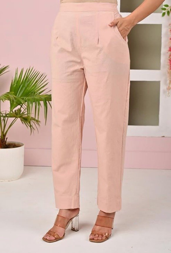 Women's Premium Cotton Straight Pants